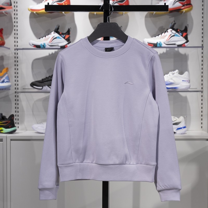 李宁卫衣女子2024冬季新款健身系列加绒保暖圆领套头上衣AWDU638,运动服/休闲服装,运动卫衣/套头衫,淘宝优惠券,粉丝福利购,淘宝优惠卷