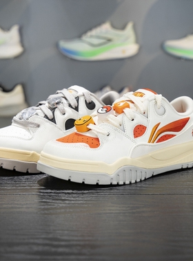 李宁休闲鞋男子2026春季新品宝可梦联名系列潮跃运动鞋AGCW167