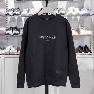 李宁男子圆领套头卫衣