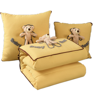 定制logo礼品公司开业活动伴手礼赠送客户抱枕被奖品员工实用大气