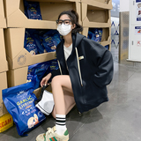 【】韩版百搭华夫格卫衣外套2D111-A319P145K198，女装卫衣/绒衫，2D111