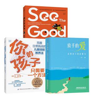 爱：点燃孩子 自驱力 儿童技能教养法 全3册 看见好品格 只需要一个方法：克服日常挑战 放手 孩子 你