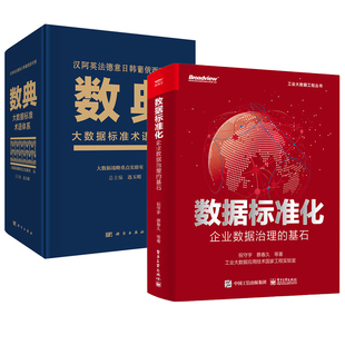 数据标准化企业数据治理 基石 全2册 数典大数据标准术语体系连玉明大数据战略实验室专业书大数据术语架构学术话语标准体系