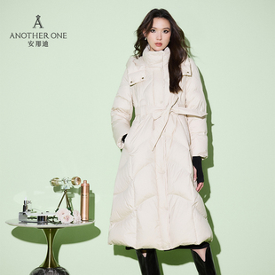 ANOTHER ONE安那迪羽绒服女款2024新款保暖超好看休闲长外套上衣