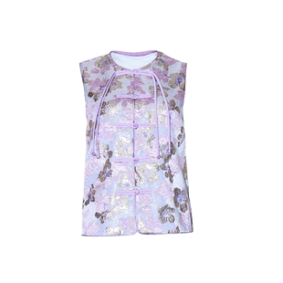 ANOTHER ONE安那迪新中式马甲女款新款独特设计感上衣