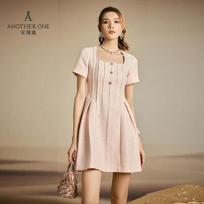 优雅高定小香风显瘦短裙