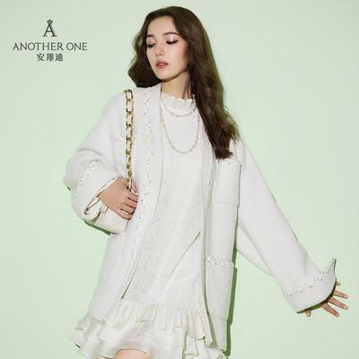 氛围感新款毛呢外套小香风