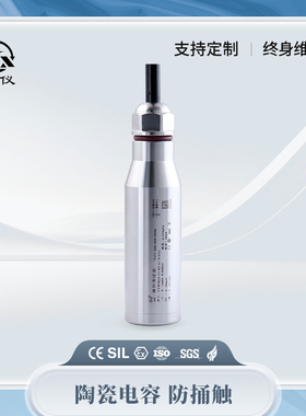 CYW501A陶瓷投入式高精度液位变送器 RS485防爆316L不锈钢传感器