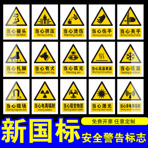 2026全套新国标安全警告标识