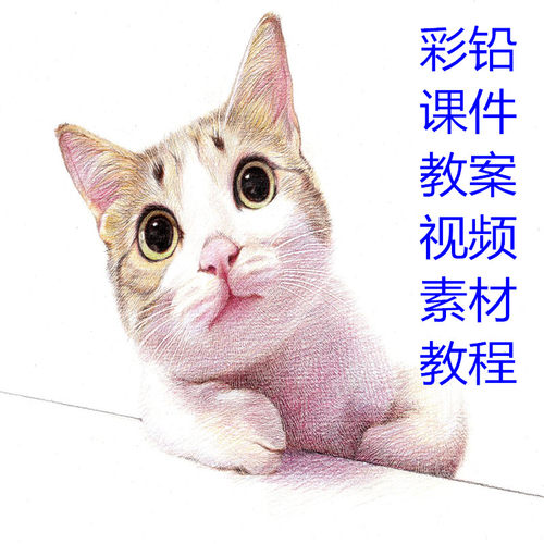 2025少儿童彩铅PPT培训课件教案视频教程范画社团美术基础教学