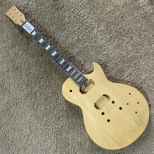 库存清仓Harley Benton 枫木贴面 LP 电吉他半成品DIY未完成微瑕