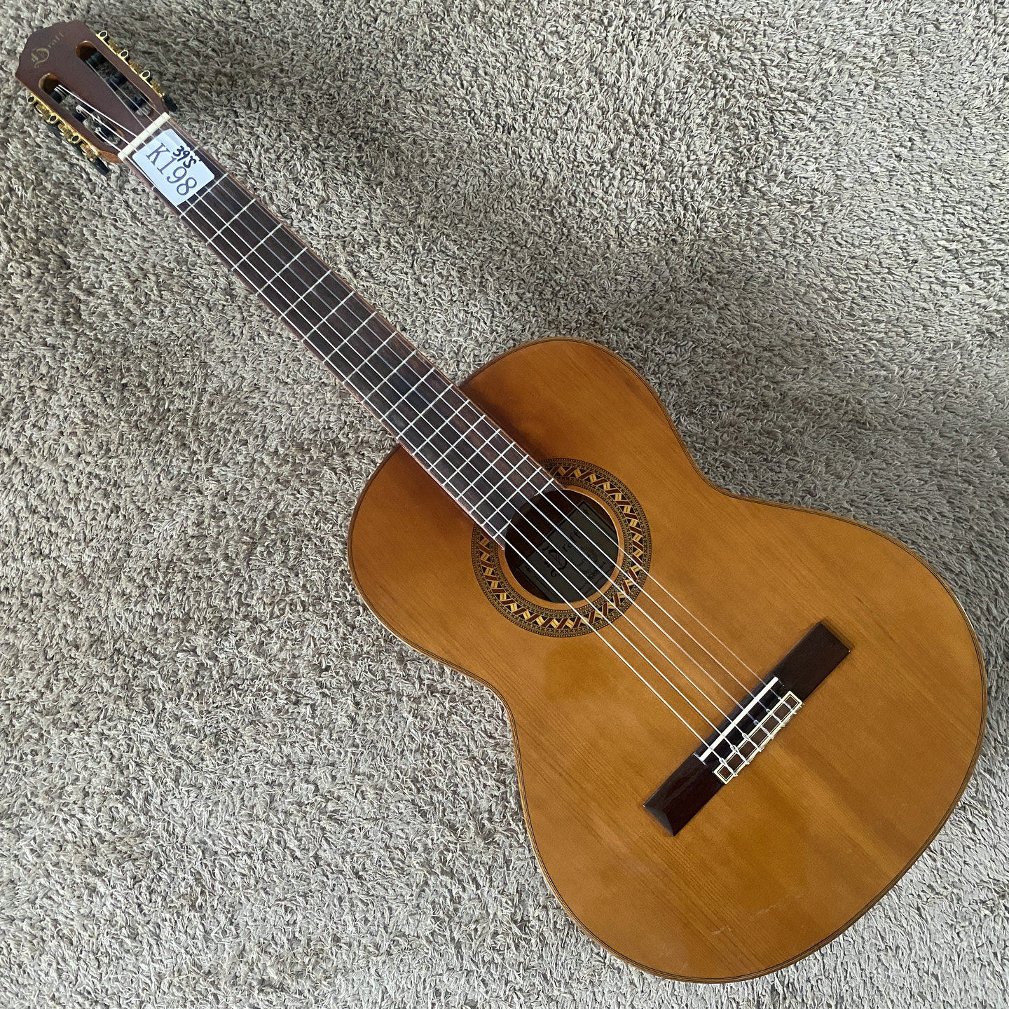 Draff 红松桃花芯木古典吉他面单板39英寸4/4琴颈可调库存微瑕