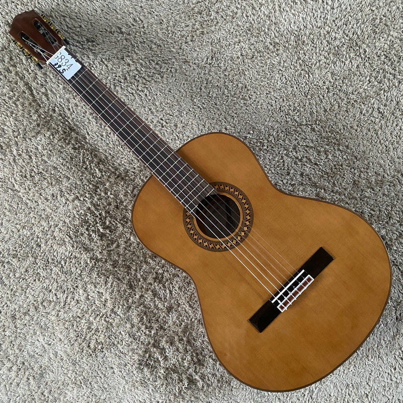 德国品牌 Hofner HC504 4/4红松木面单板古典吉他39英寸微瑕疵