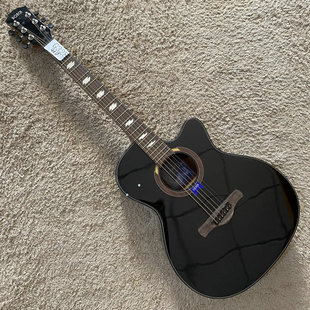 品牌 Dotch 道奇云杉木合板民谣木吉他 40寸库存 瑕疵装饰道具琴