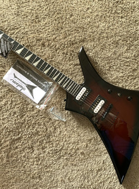 正品 JACKSON Kelly JS32T杰克逊 异形电吉他提琴棕色渐变 24品