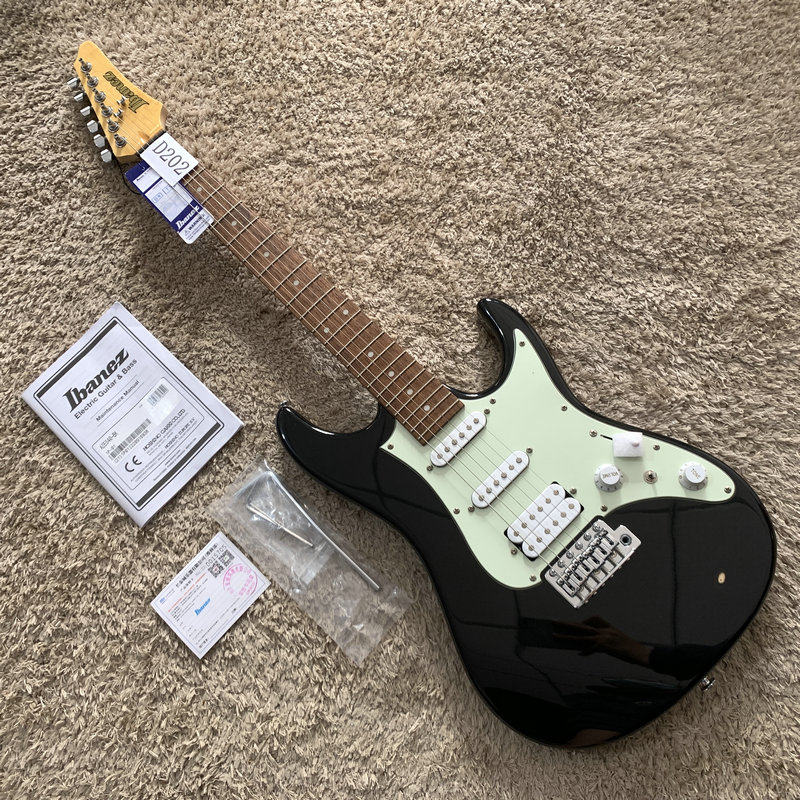 微瑕 IBanez 依班娜 艾宾斯 AZES40 BLK 单摇 电吉他黑色 单单双