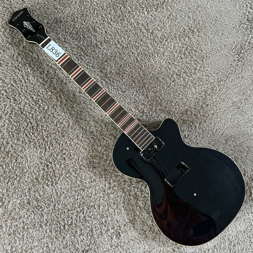 Hofner 改标Florenze LP电吉他半成品无配件 DIY黑色 22品库存