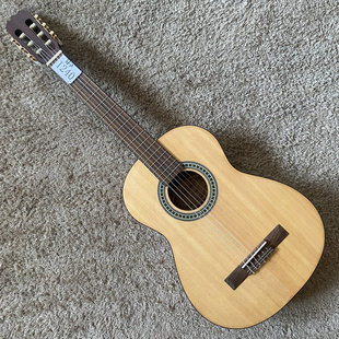 Sunlite 云杉桃花芯木古典吉他合板36英寸琴颈可调原木色哑光库存