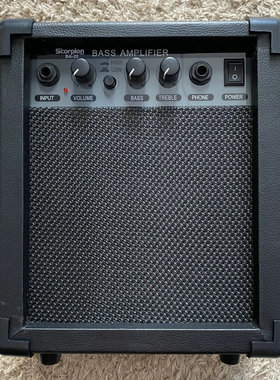 出口库存 Scorpion 电贝斯 贝司 Bass 音箱 音响 10W 初学入门