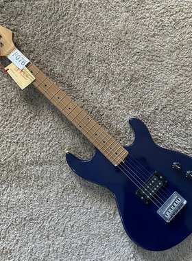 台湾工厂库存 ST款 儿童迷你电吉他MINI蓝色枫木指板瑕疵装饰道具