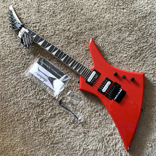JACKSON 杰克逊  KELLY JS32电吉他 异形大双摇 24品 法拉利红