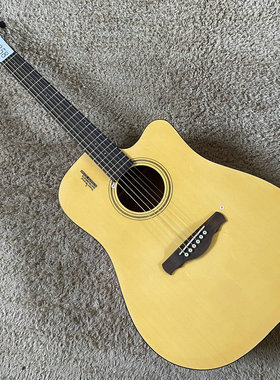 微瑕卢森 Rosen G20云杉桃花心木合板民谣木吉他 41英寸入门初学