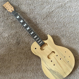 库存清仓 Harley Benton 枫木贴面 LP 电吉他半成品DIY未完成微瑕