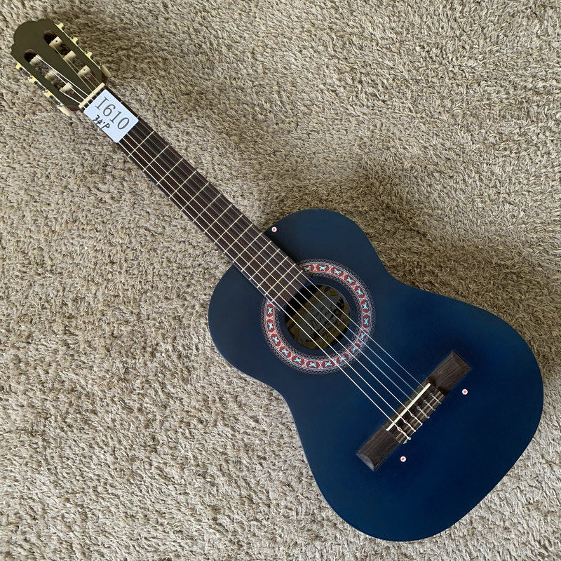 Santos Martinez 云杉桃花芯古典吉他合板34英寸儿童旅行 微瑕