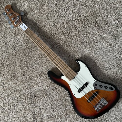 Bassmods 4弦5弦电贝斯贝司 Jazz Bass 德产线路主被动切换日落色