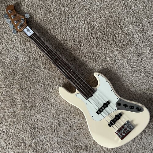 Bassmods 4弦5弦电贝斯贝司 Jazz Bass 德产线路主被动切换奶油白