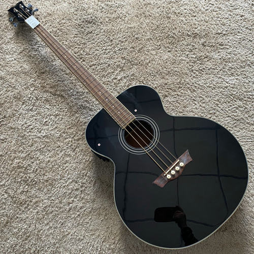 美国品牌 Dean 4弦电箱云杉桃花心木贝斯贝司合板 BASS 黑色微瑕