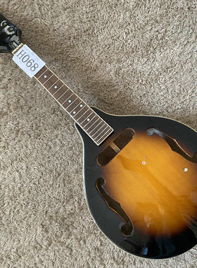 F家 Fen-der 电箱曼陀铃吉他合板F孔 8弦日落色库存半成品无配件