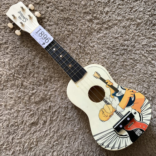 辛普森 Simpsons 21寸尤克里里 UKULELE 乌克里里可爱库存琴微瑕