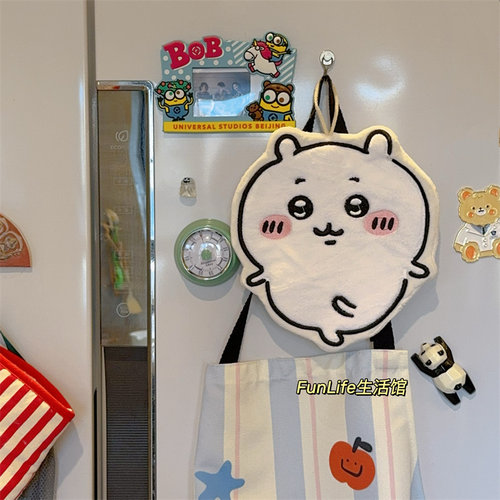 FunLife生活馆 可爱卡通吉伊咔哇擦手巾 乌萨奇小八厨房挂式毛巾