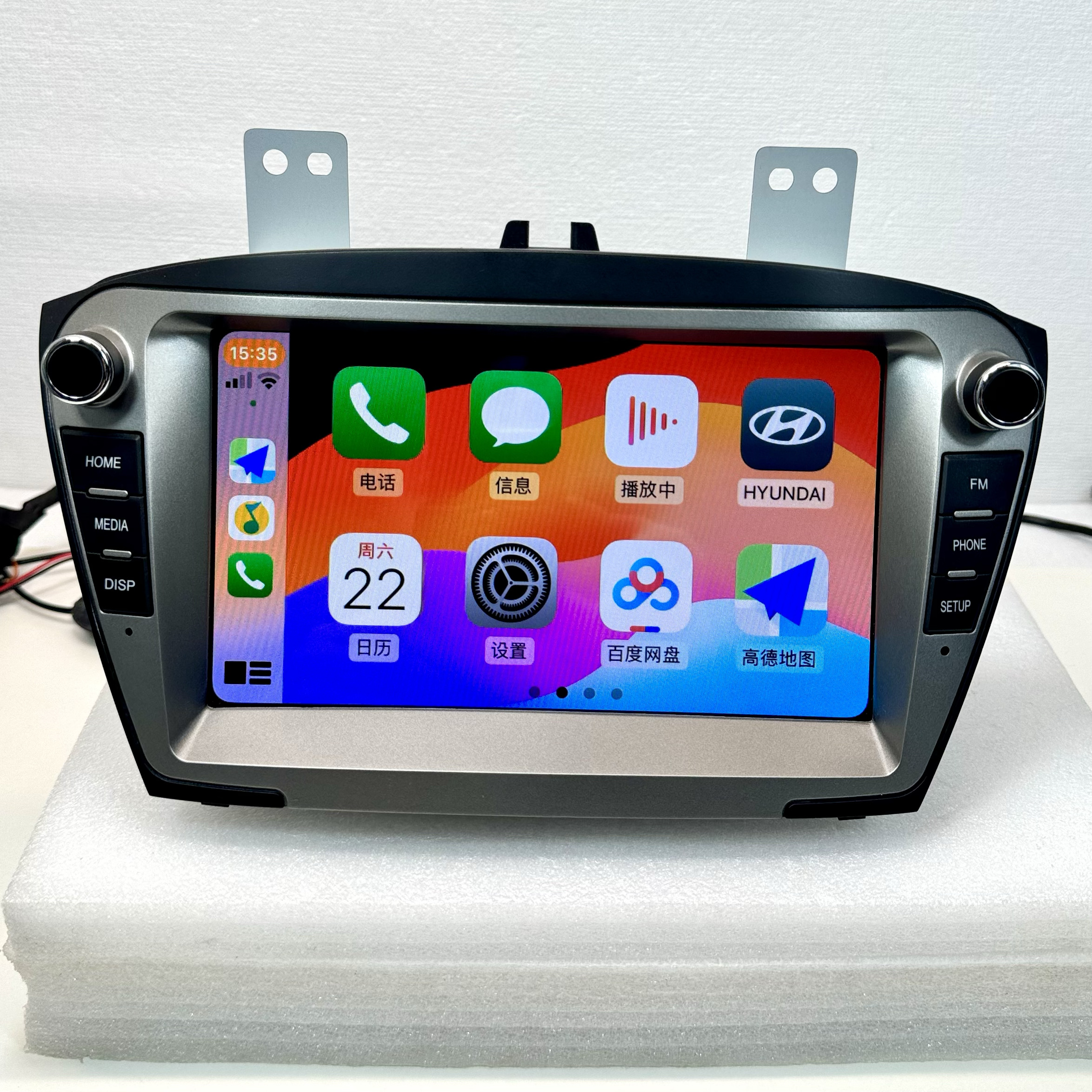 ix35中控屏导航carplay