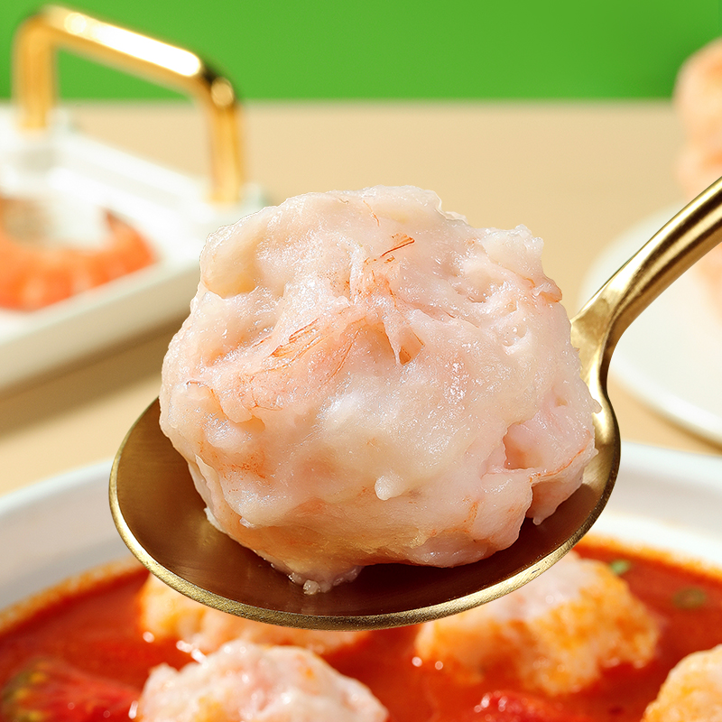 安井大颗粒虾滑虾仁鱼滑虾肉虾饼