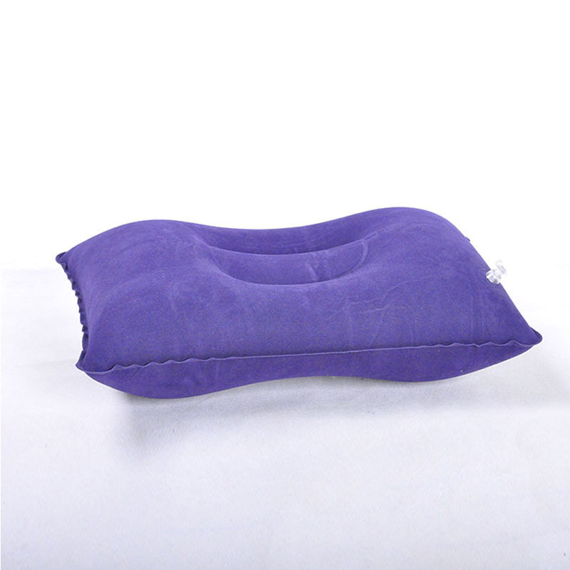 植绒充气枕头户外用品便携式工字型枕头露营野营休息装备地垫枕-封面