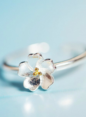 青柠原创日韩风百搭礼物开口戒指