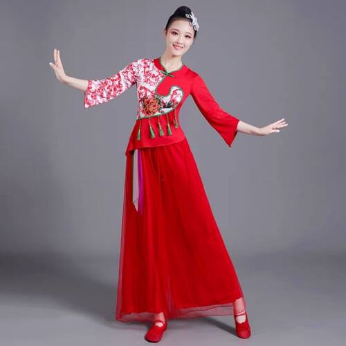 云裳广场舞服装新款套装