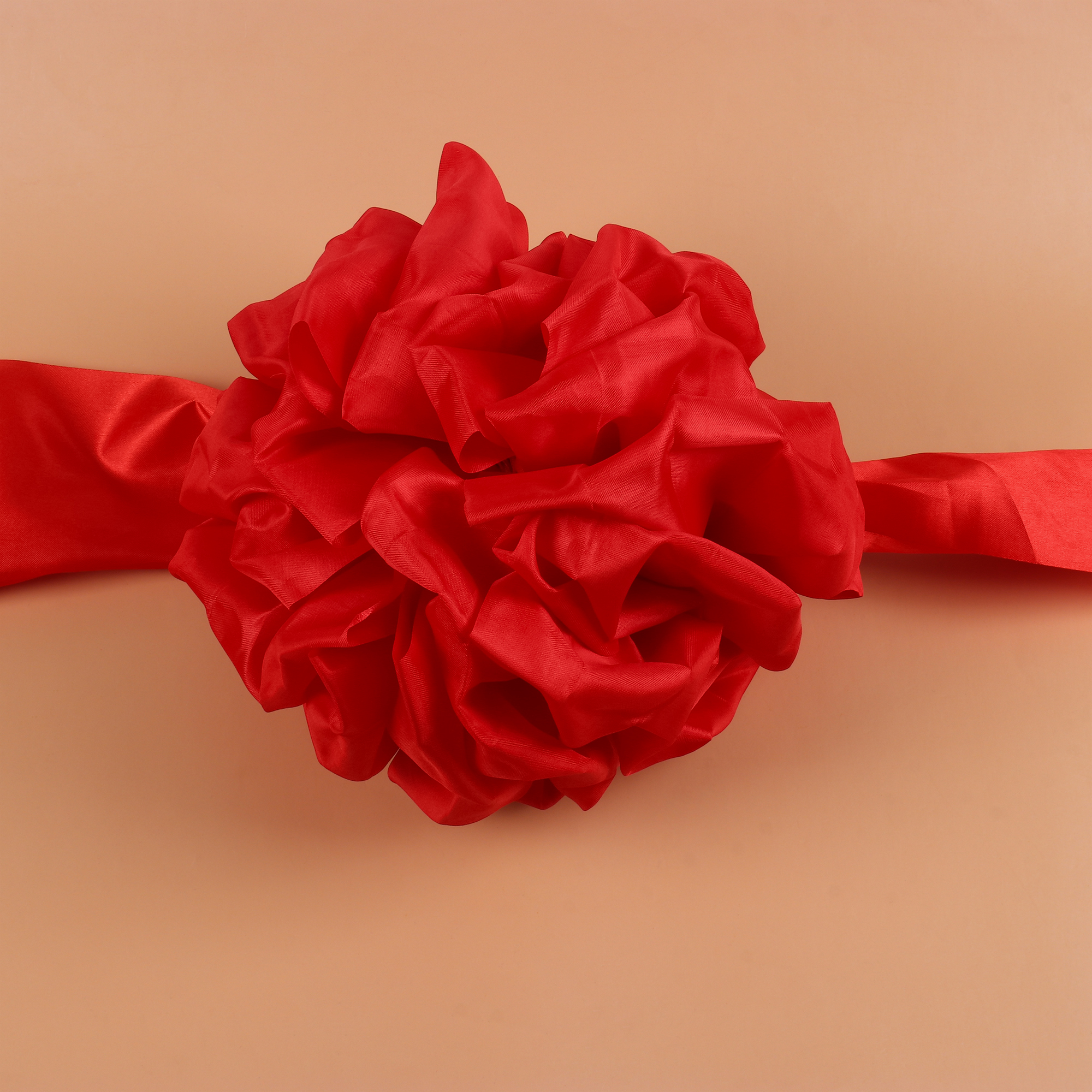 开业剪彩大红花球彩带开张仪式道具绣球颁奖表彰红布新车交车绸布