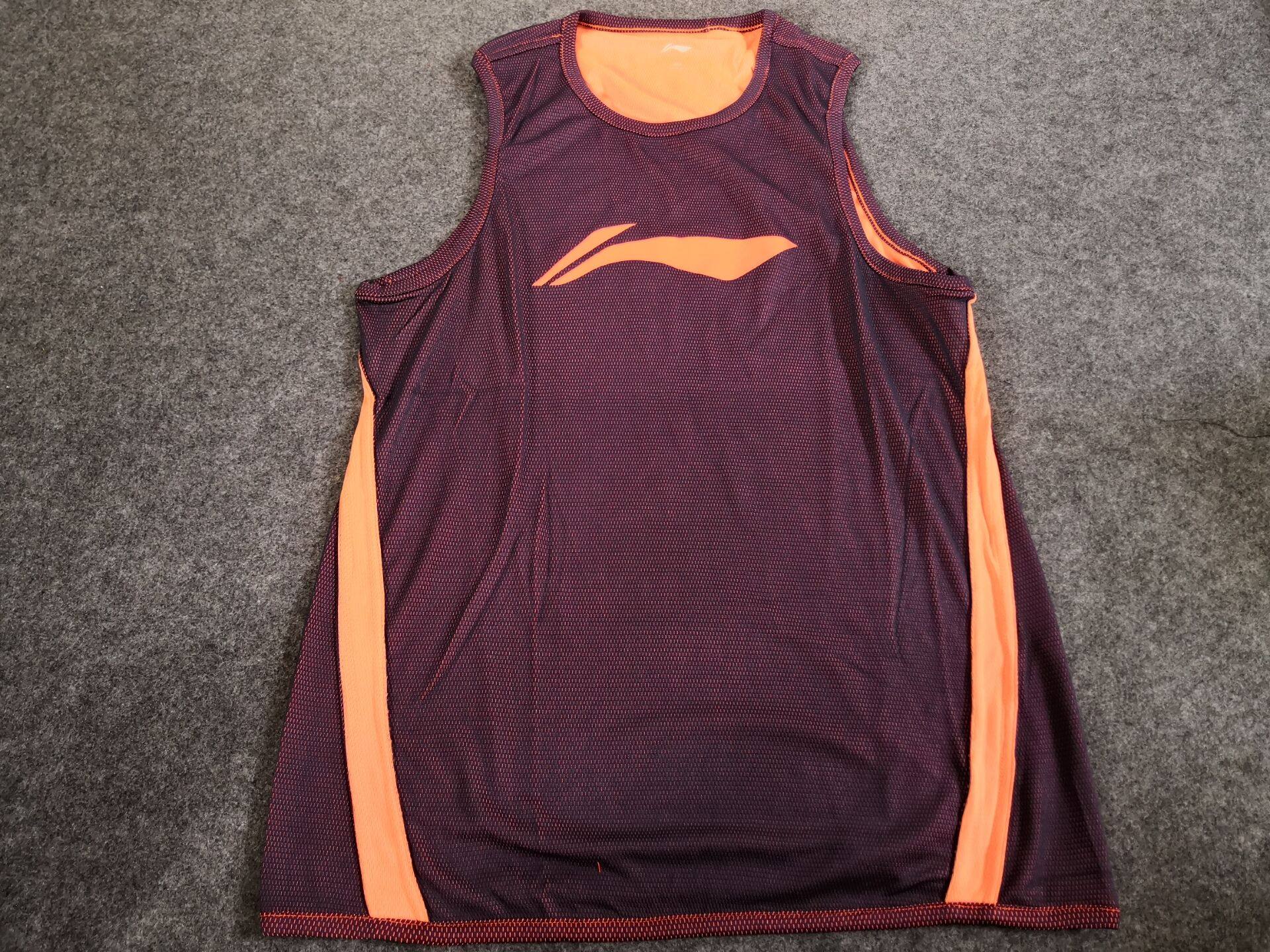 李宁cba赞助球员版双面球服训练服经典双面赞助球员版