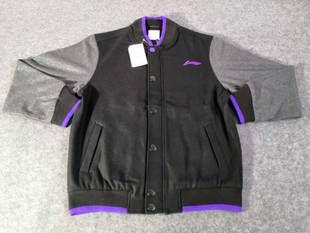 大码 李宁赞助CBA赞助毛呢夹克 面料 球员版 衣服夹克 羊毛面料