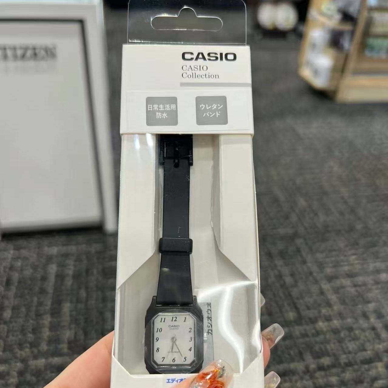 卡西欧 Casio 学生考试防水简约复古时尚指针女士手表 LQ-142-7B