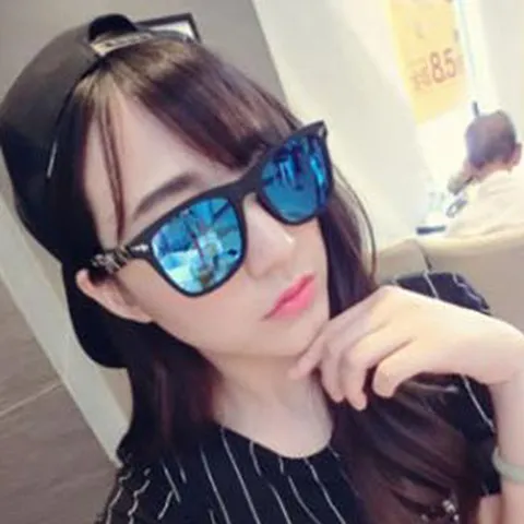 男女潮品彩膜迷彩15929太阳镜眼镜李晨腿同款鲨鱼猿人头