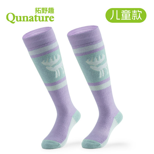 拓野趣滑雪袜运动户外袜子冬季