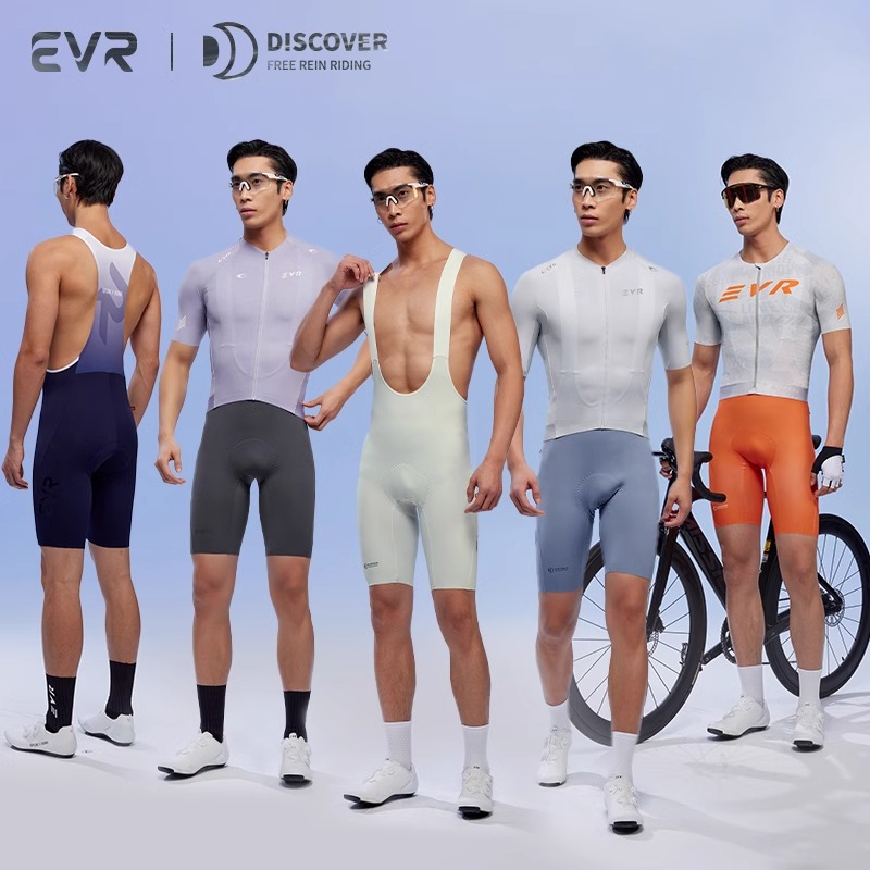 EVR自行车男士背带裤夏季双箭头