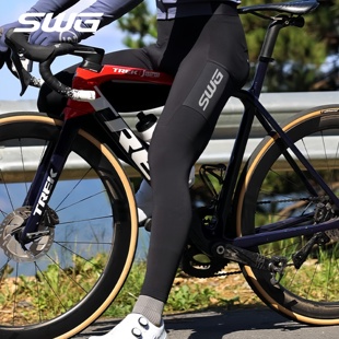 透气自行车公路车背带骑行长裤 SWG铭胜双箭头骑行裤 秋季 长款 男款