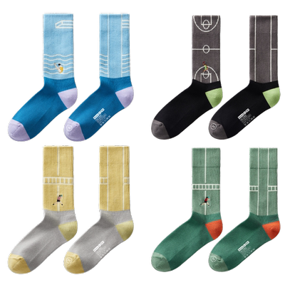 蕉内氮气520Dry男女抗菌运动长袜