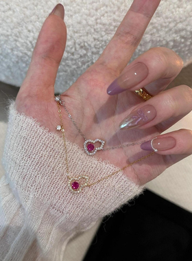 惊小鸿福禄~S925纯银镀18K金镂空葫芦造型吊坠项链轻奢精致锁骨链