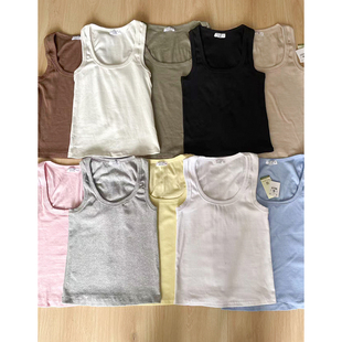 ARENE SIC宽肩带背心10色